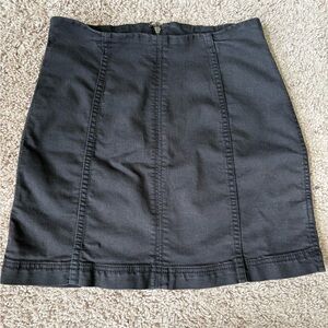 Free People Modern Femme Denim Mini Skirt